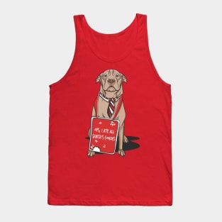 Ops, I ate all Santa's cookies Tank Top